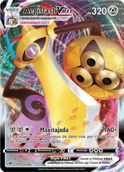 Aegislash VMAX #127/185 · Pokémon