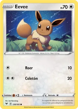 Eevee #130/185 · Pokémon