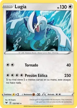 Lugia #132/185 · Pokémon