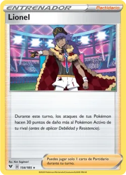 Leon #154/185 · Pokémon