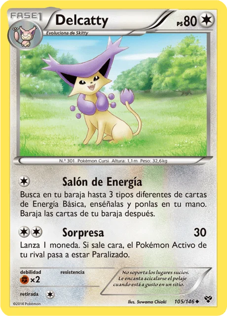Delcatty 「XY 105」「ES」
