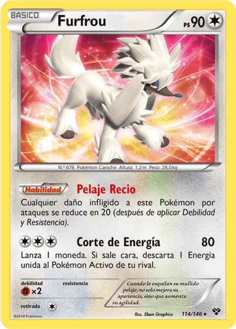 Furfrou 「XY 114」「ES」