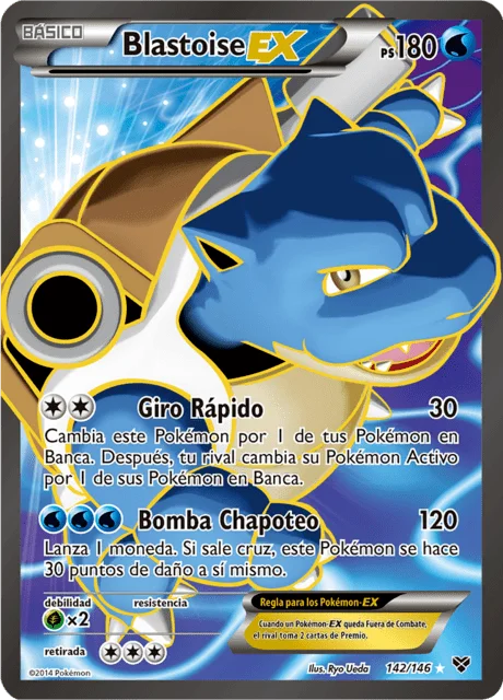 Blastoise-EX 「XY 142」「ES」