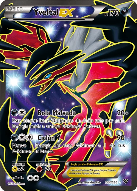 Yveltal-EX 「XY 144」「ES」