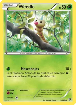 Weedle #3/146 · Pokémon