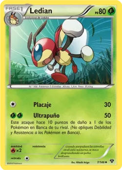 Ledian #7/146 · Pokémon