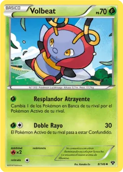 Volbeat #8/146 · Pokémon