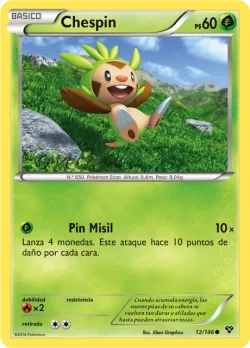 Chespin #12/146 · Pokémon
