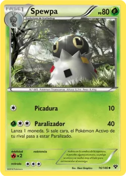 Spewpa #16/146 · Pokémon