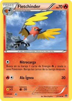 Fletchinder #27/146 · Pokémon