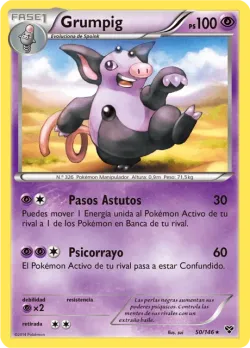 Grumpig #50/146 · Pokémon