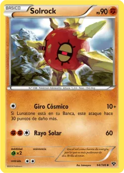 Solrock #64/146 · Pokémon