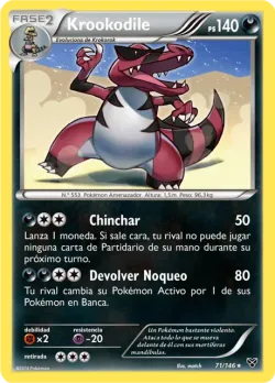 Krookodile #71/146 · Pokémon