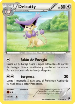 Delcatty 「XY 105」「ES」