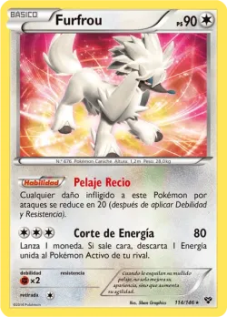 Furfrou 「XY 114」「ES」