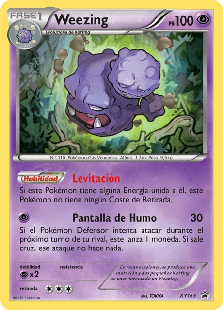 Weezing 「XYP 163」「ES」