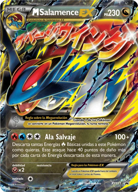 M Salamence-EX 「XYP 171」「ES」