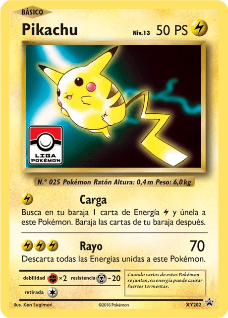 Pikachu 「XYP 202」「ES」