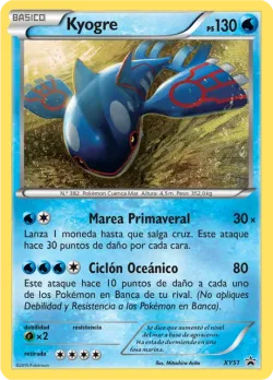 Kyogre 「XYP 051」 · Pokémon