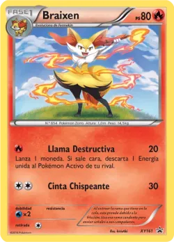 Braixen 「XYP 161」 · Pokémon