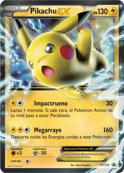 Pikachu-EX 「XYP 174」「ES」