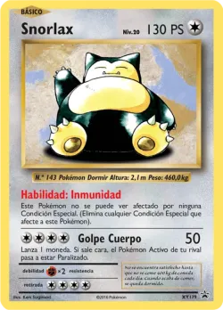 Snorlax 「XYP 179」「ES」