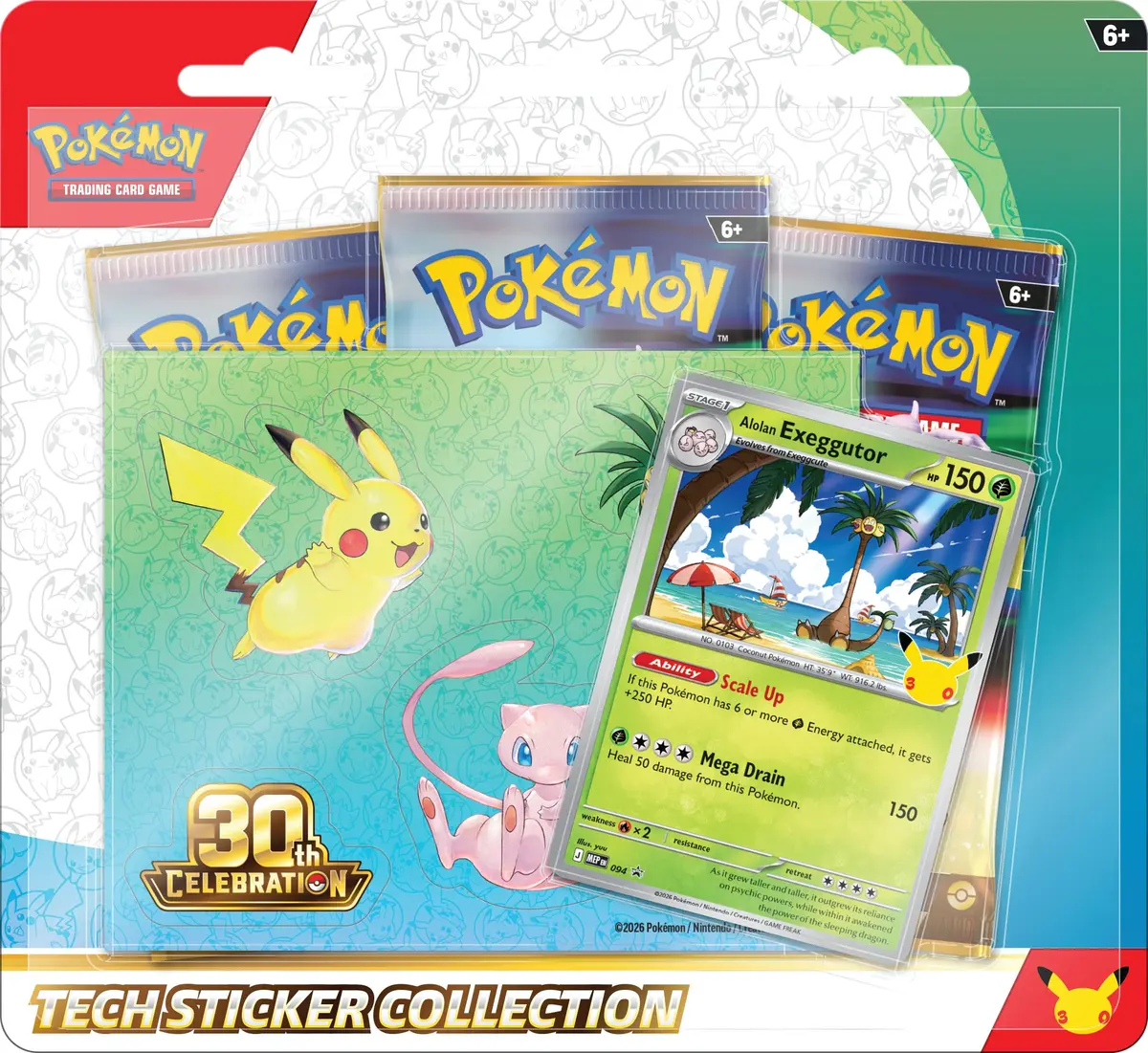 30th Celebration Tech Sticker Collection 「30C」「EN」