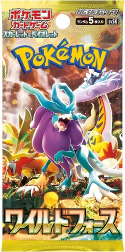 Wild Force Booster Pack 「SV5K」「JP」