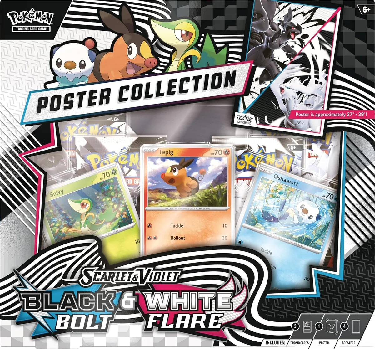Unova Poster Collection 「BLK」「EN」
