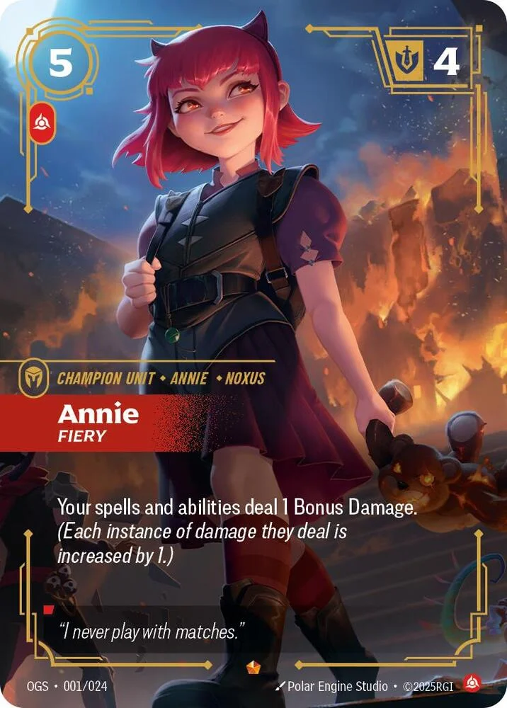 Annie Fiery 「001/024」「EN」