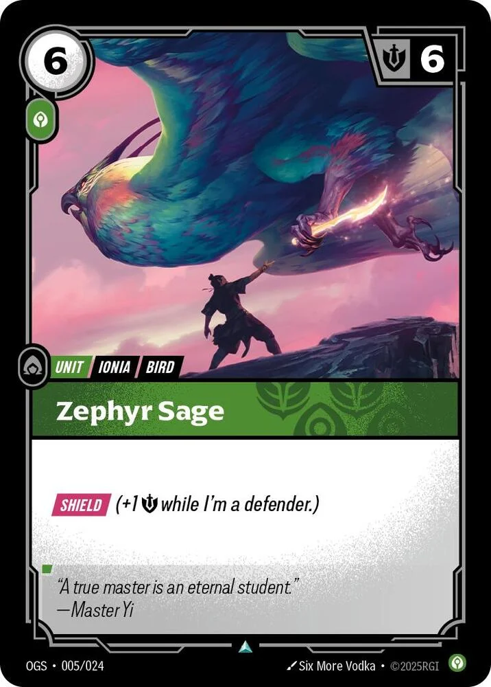 Zephyr Sage 「005/024」「EN」
