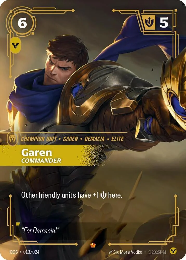 Garen Commander 「013/024」「EN」