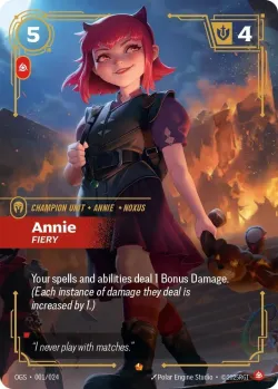 Annie Fiery 「001/024」「EN」