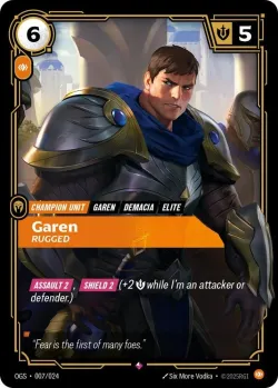 Garen Rugged 「007/024」「EN」