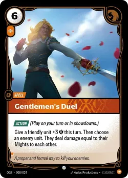 Gentlemens Duel 「008/024」「EN」