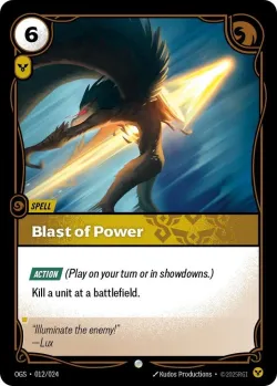 Blast of Power 「012/024」「EN」