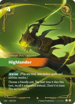 Highlander 「020/024」「EN」