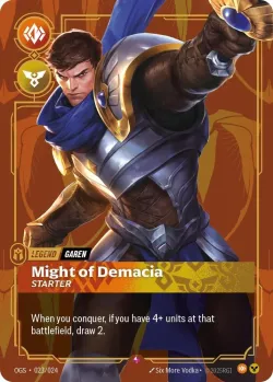 Garen Might of Demacia Starter 「023/024」「EN」