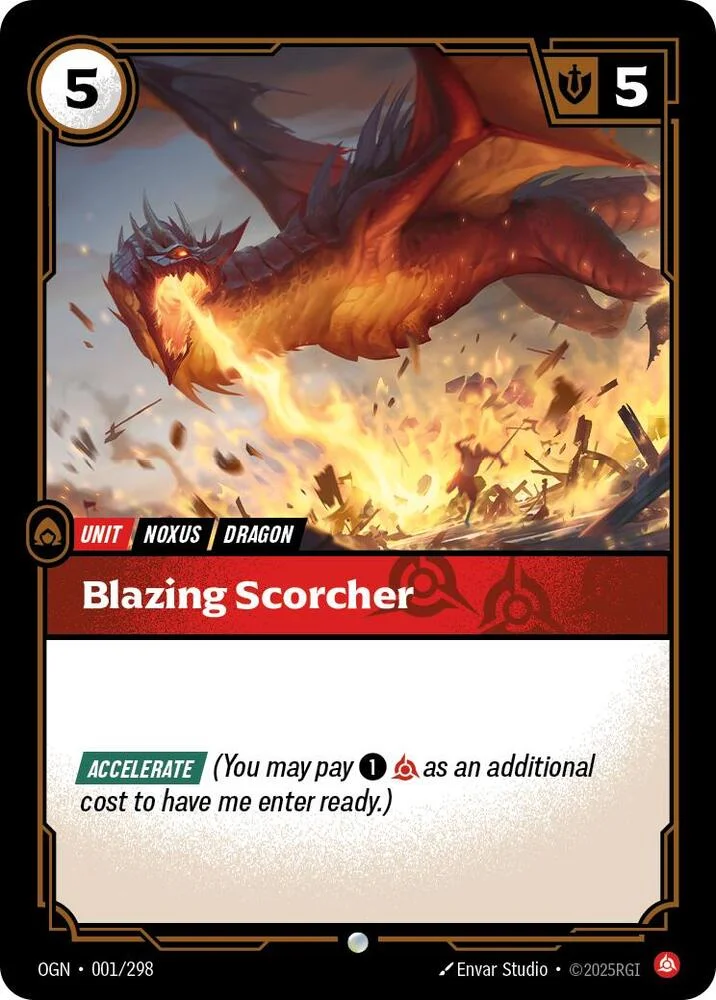 Blazing Scorcher 「001/298」「EN」