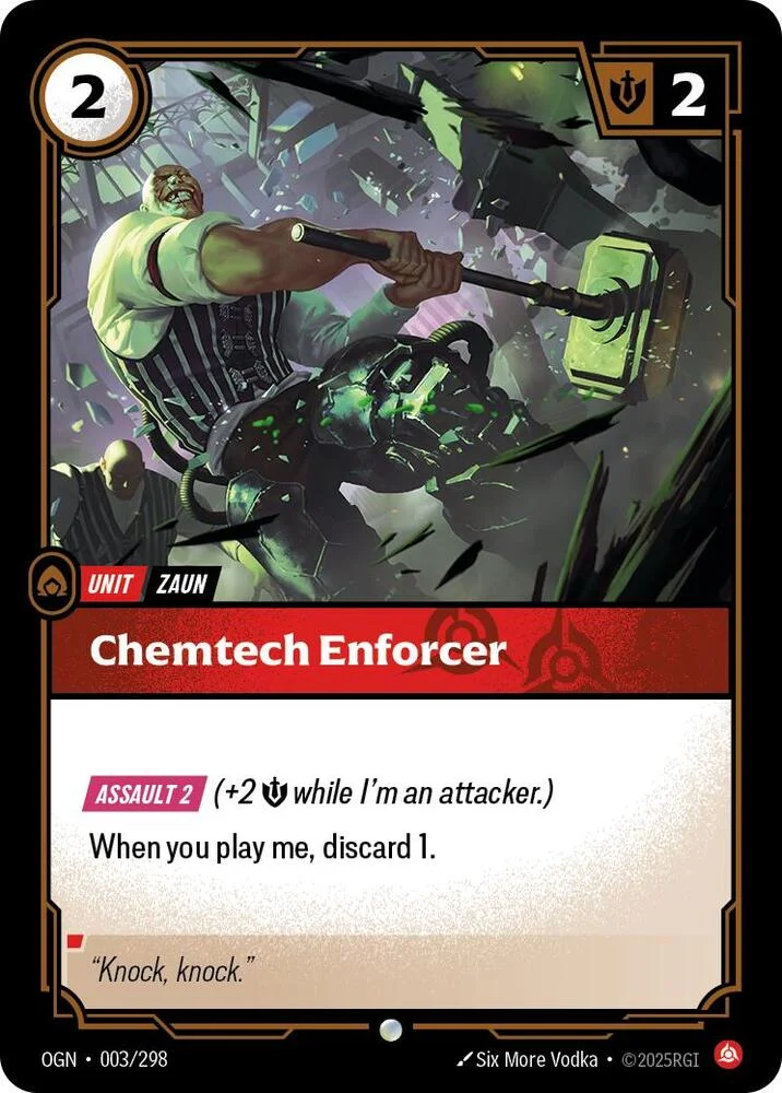 Chemtech Enforcer 「003/298」「EN」