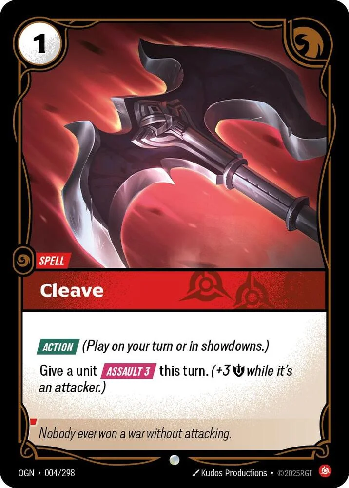 Cleave 「004/298」「EN」