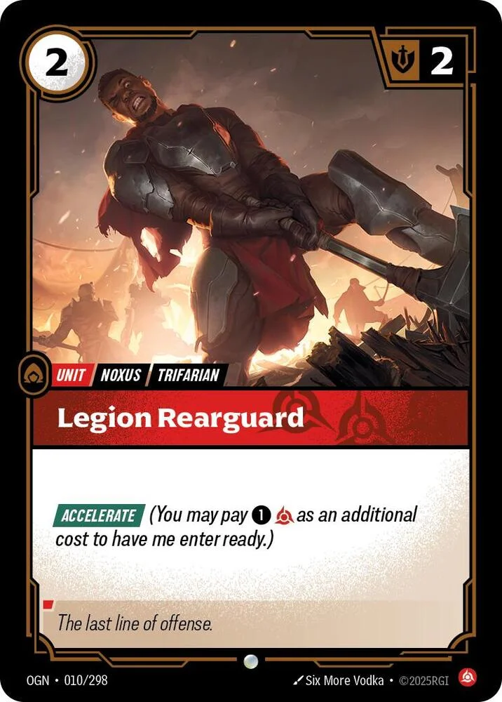 Legion Rearguard 「010/298」「EN」