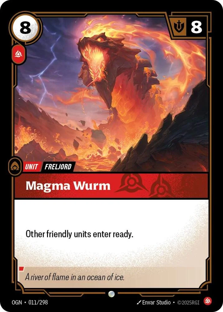 Magma Wurm 「011/298」「EN」
