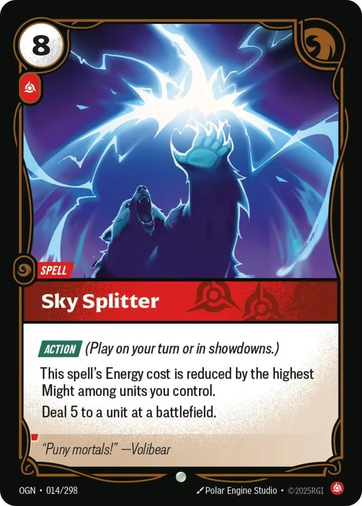 Sky Splitter 「014/298」「EN」