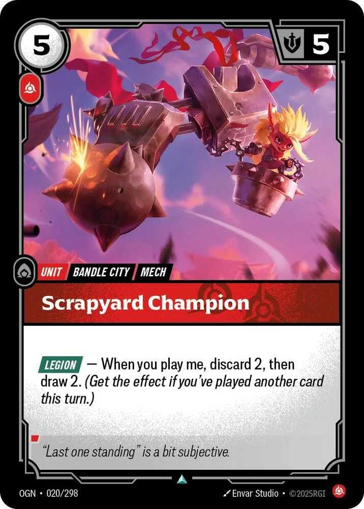 Scrapyard Champion 「020/298」「EN」