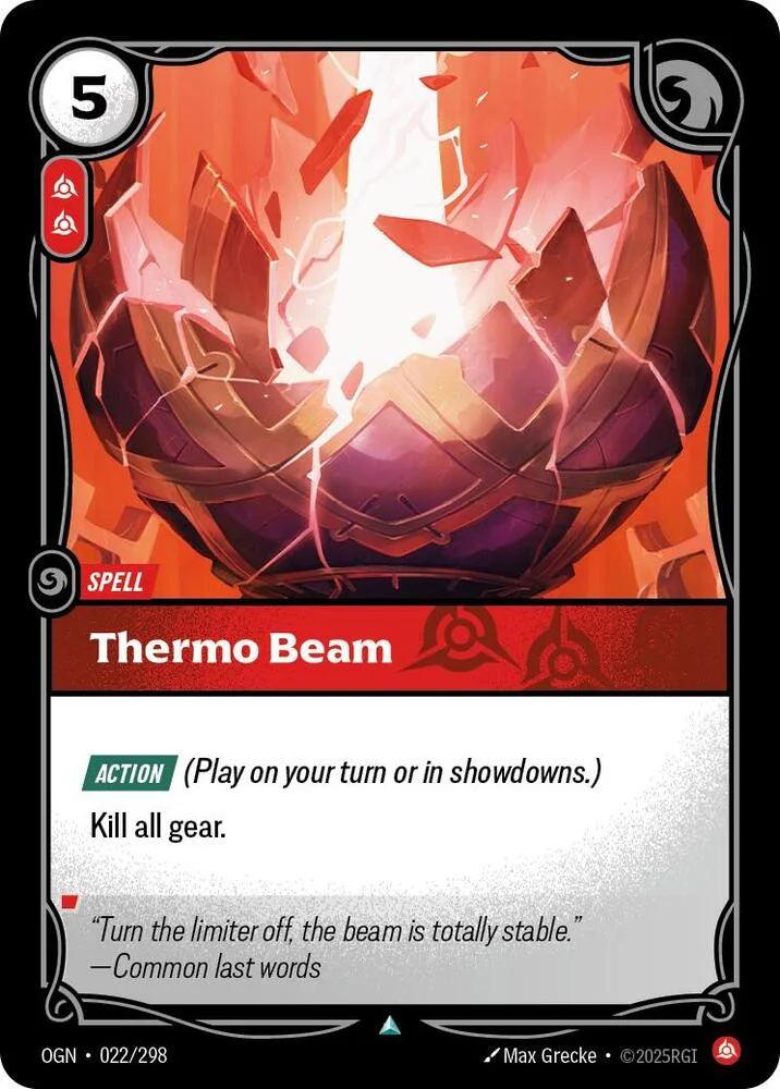 Thermo Beam 「022/298」「EN」