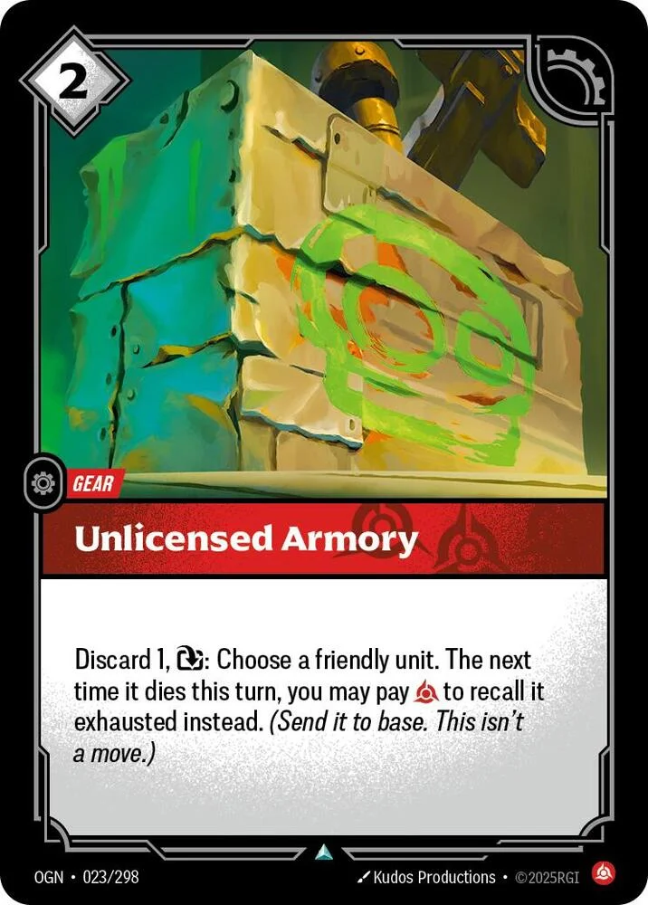 Unlicensed Armory 「023/298」「EN」
