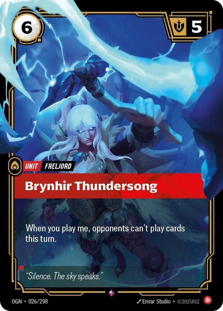 Brynhir Thundersong 「026/298」「EN」