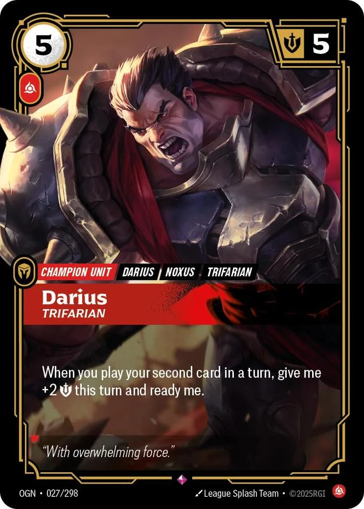 Darius Trifarian 「027/298」「EN」