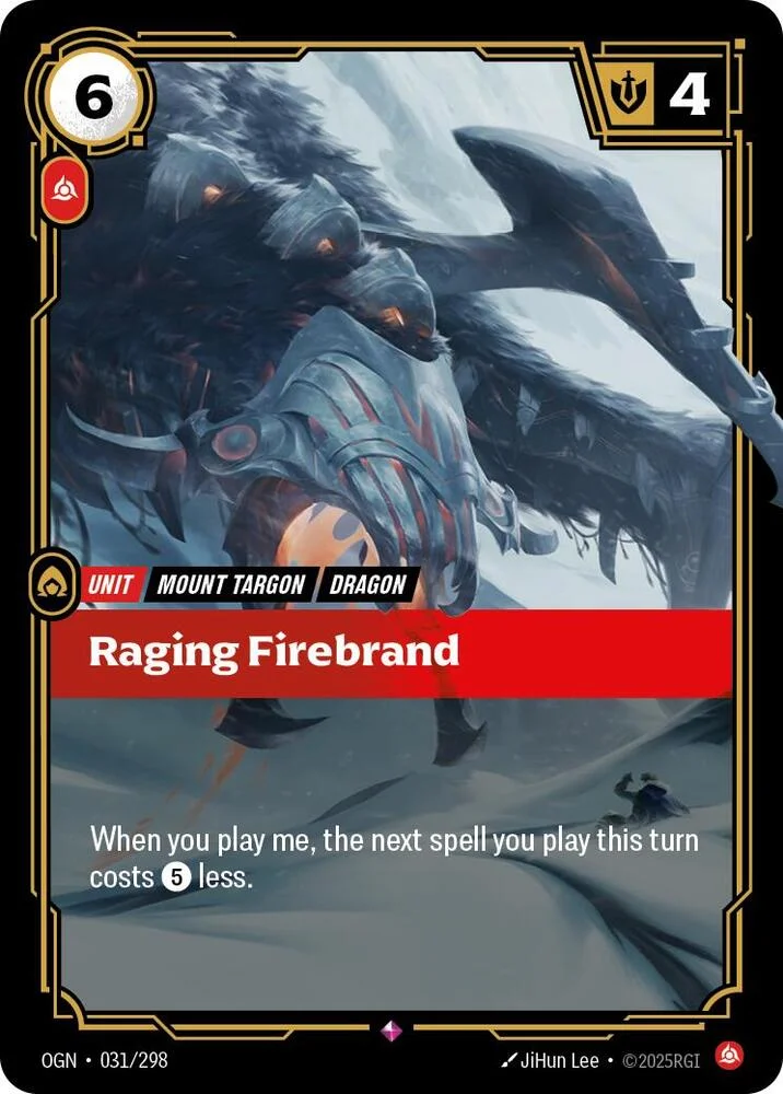 Raging Firebrand 「031/298」「EN」